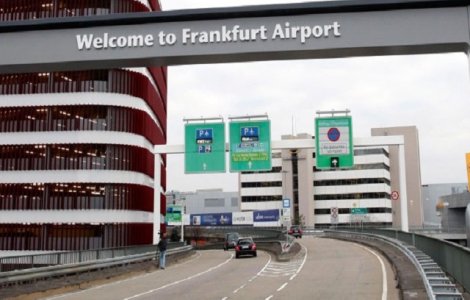 Alerta cu bomba pe aeroportul din Frankfurt