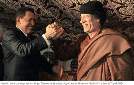 Lideri puternici, prietenii lui Gaddafi