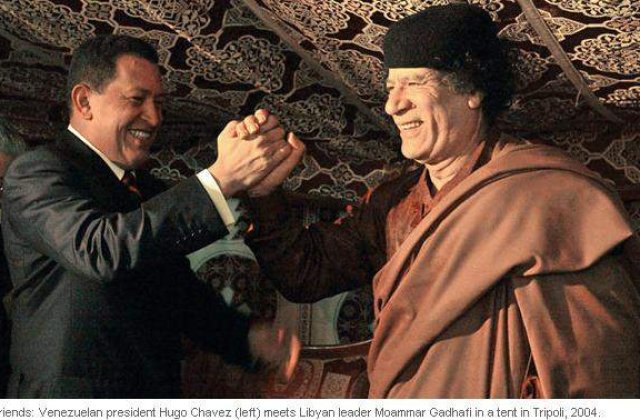 Lideri puternici, prietenii lui Gaddafi