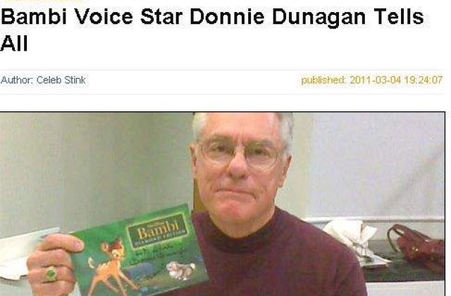 [VIDEO] Cum au realizat producatorii Disney vocea speriata a personajului Bambi