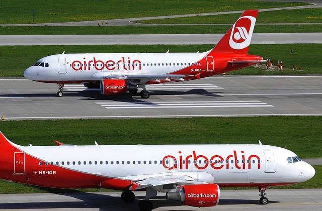 Air Berlin isi anuleaza aproximativ 100 de zboruri dupa ce pilotii s-au imbolnavit subit