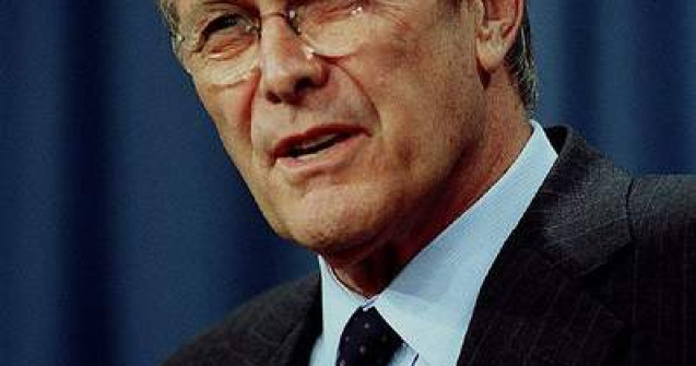  Video  Rumsfeld publica o inregistrare din 1983 cu Hussein