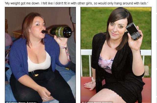 A slabit 44 de kg cu ajutorul unei aplicatii pentru telefonul mobil!