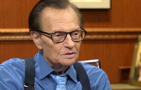 Celebrul prezentator Larry King a fost diagnosticat cu cancer la plamani