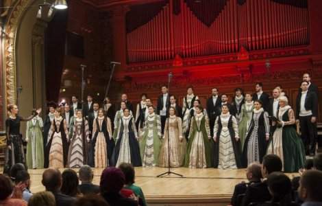 Corul National de Camera "Madrigal - Marin Constantin" concerteaza la Ateneu, in cadrul Festivalului George Enescu