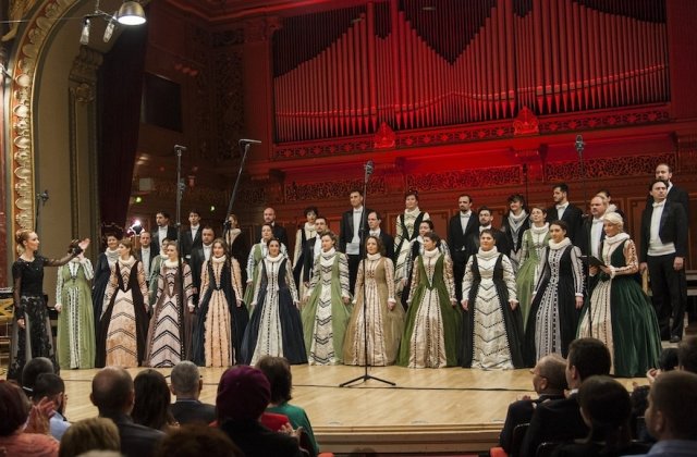 Corul National de Camera "Madrigal - Marin Constantin" concerteaza la Ateneu, in cadrul Festivalului George Enescu