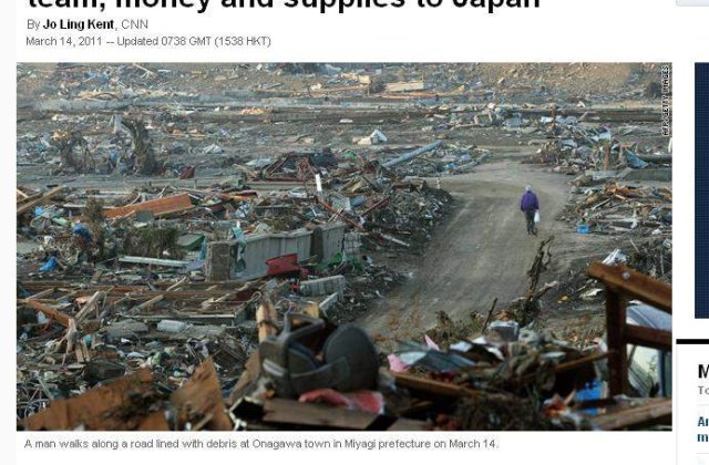 China sare in ajutorul Japoniei, in ciuda neintelegerilor