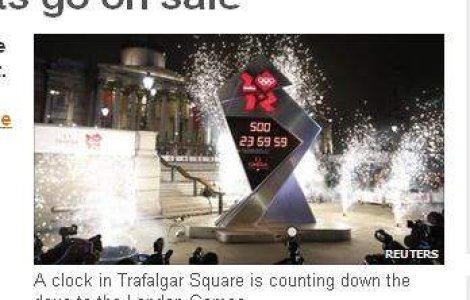 Biletele la Olimpiada din 2012 din Londra au fost puse la vanzare
