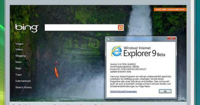 Internet Explorer 9, disponibil si in romana