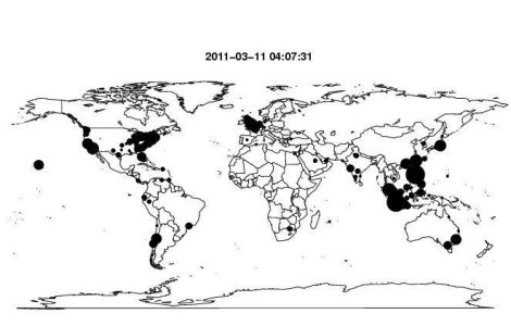  Video  Premiera istorica: Harta Facebook a catastrofelor naturale