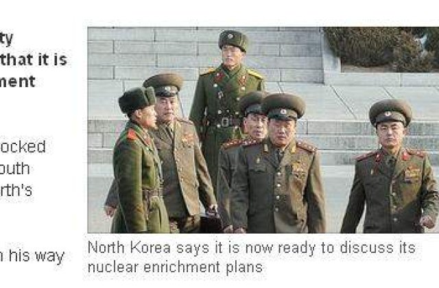 Coreea de Nord, gata sa discute despre dezvoltare nucleara