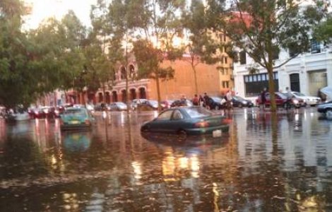 Cod galben de inundatii in vestul tarii