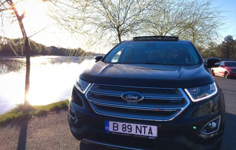 TEST-DRIVE. Ford Edge – probabil cel mai frumos SUV pe care il poti cumpara acum in Romania
