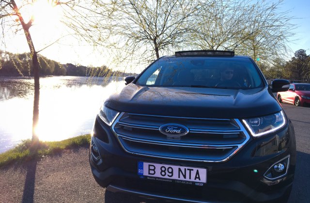 TEST-DRIVE. Ford Edge – probabil cel mai frumos SUV pe care il poti cumpara acum in Romania