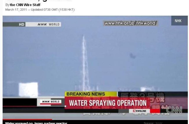 [VIDEO] Japonia a inceput operatiunea de racire a reactoarelor