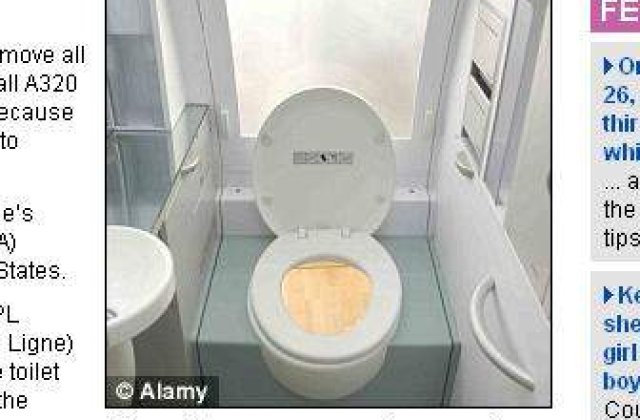 Toaleta, cel mai periculos loc dintr-un avion?