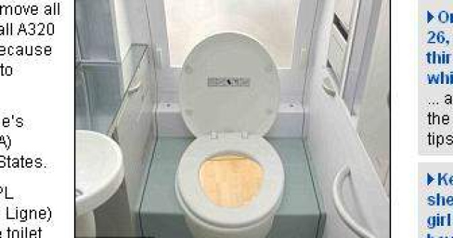 Toaleta, cel mai periculos loc dintr-un avion?