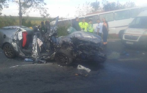 Accident grav in Constanta: 3 oameni au murit, 8 sunt raniti. S-a demarat planul rosu de interventie