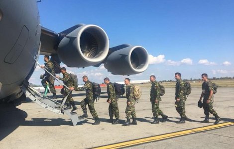 Militarii romani raniti in Afganistan, in stare buna, dar in continuare spitalizati