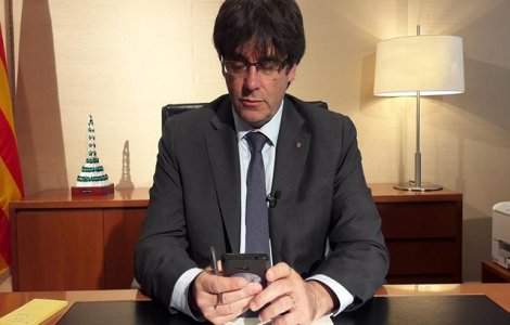 Liderul regional catalan Carles Puigdemont acuza autoritatile spaniole ca fac uz de forta in mod "nejustificat, disproportionat si iresponsabil"