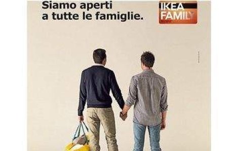 Ikea provoaca scandal cu o reclama gay