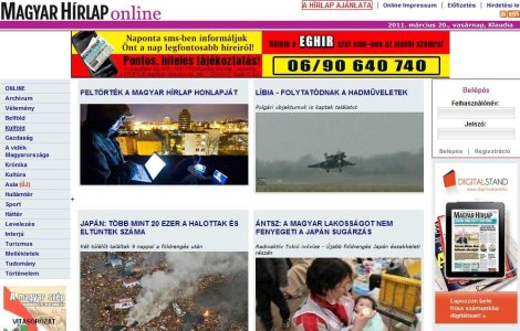 Mesaj "sovin", postat in limba romana pe site-ul unui cotidian ungar