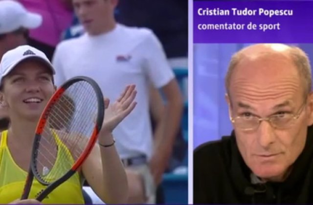 C. T. Popescu: Simona a dovedit ca poate fi invins stilul Sarapova