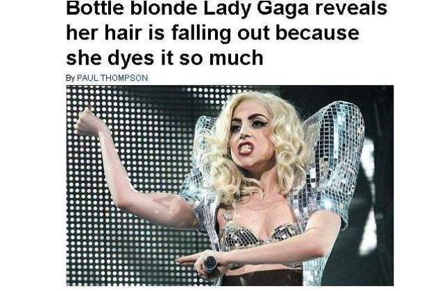 Pretul succesului: Lady Gaga ramane fara par