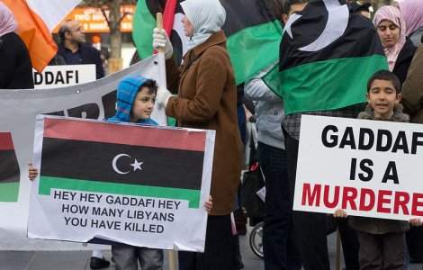 Unul dintre fiii lui Gaddafi, ucis intr-un raid aerian