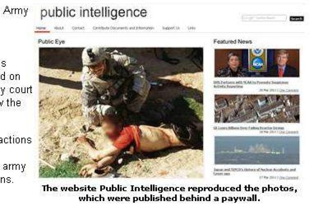 Soldatii americani ucid pentru distractie