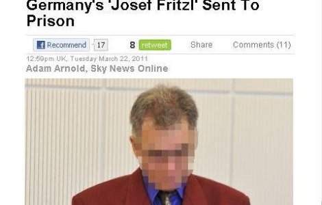 "Joseph Fritzl de Germania" are 8 copii cu fiica vitrega