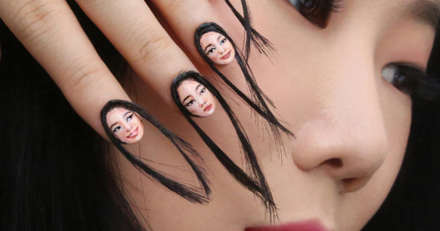 Portret pe unghie. Cel mai nou trend in materie de manichiura