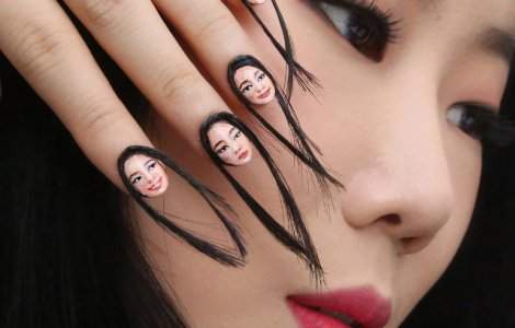 Portret pe unghie. Cel mai nou trend in materie de manichiura