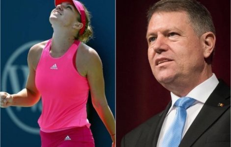 Mesajul presedintelui Klaus Iohannis pentru Simona Halep