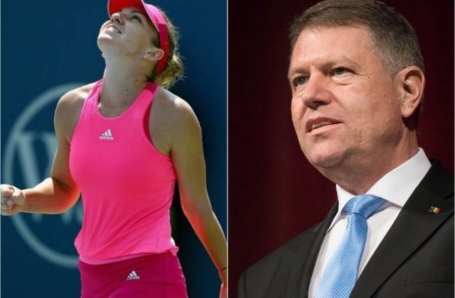 Mesajul presedintelui Klaus Iohannis pentru Simona Halep