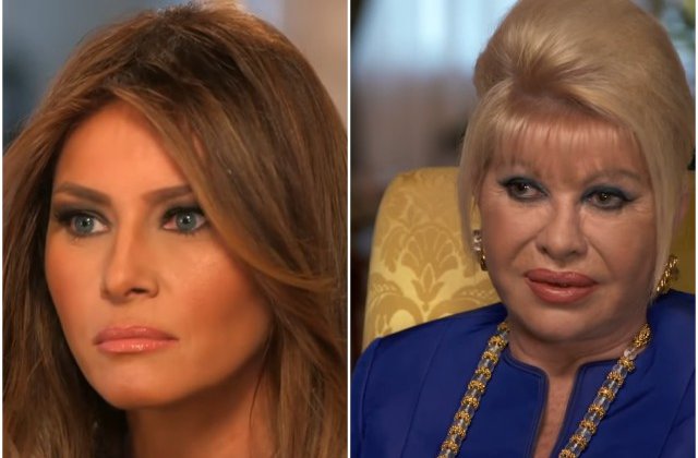 Schimb de replici acide intre Melania Trump si Ivana Trump