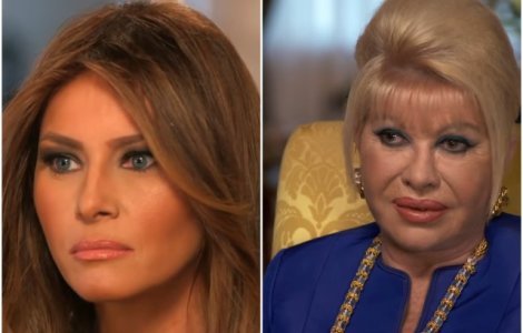 Schimb de replici acide intre Melania Trump si Ivana Trump