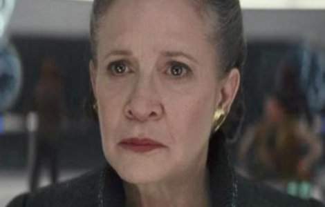  Foto  Cum a reactionat cainele lui Carrie Fisher cand si-a vazut mama in trailerul "The Last Jedi"