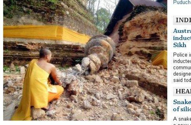 Cel putin 75 de morti si 110 raniti in urma cutremurului din Myanmar