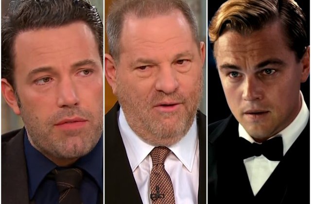 Harvey Weinstein, parasit de sotie, in urma acuzatiilor de hartuire sexuala si viol. DiCaprio si Affleck condamna comportamentul producatorului