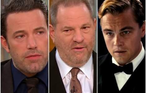 Harvey Weinstein, parasit de sotie, in urma acuzatiilor de hartuire sexuala si viol. DiCaprio si Affleck condamna comportamentul producatorului