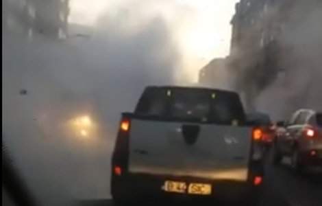 Avarie RADET in apropierea Garii de Nord din Bucuresti. Traficul a fost ingreunat