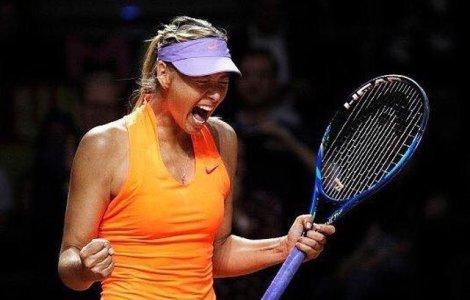 Maria Sharapova va juca prima finala dupa revenirea in activitate