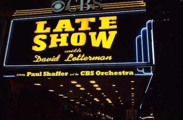 David Letterman, premiat pentru umorul sau