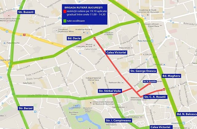 Protestul sindicatelor din Sanatate, la care au participat 5.000 de oameni, s-a incheiat