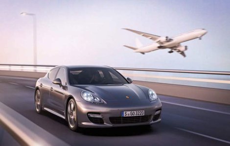 Oficial: Porsche Panamera Turbo S: Avion privat