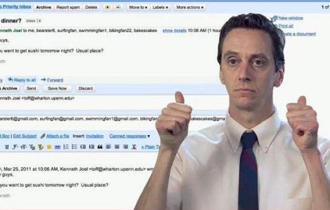  Video  De acum vom trimite mailuri prin gesturi!
