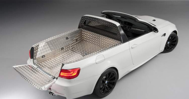 BMW M3 pick-up: Cel mai rapid pick-up din lume!