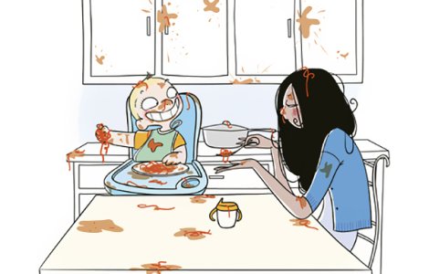  Top  Viata de parinte, in 10 ilustratii realiste si... foarte amuzante