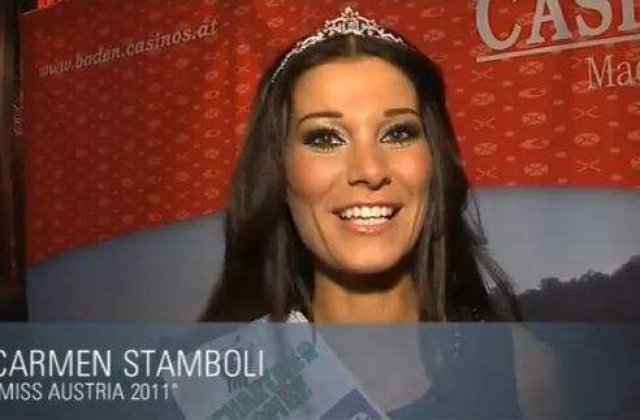 [VIDEO] O romanca este Miss Austria 2011